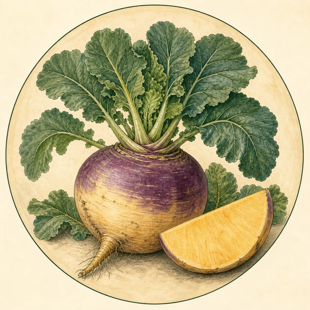 Swede crop illustration
