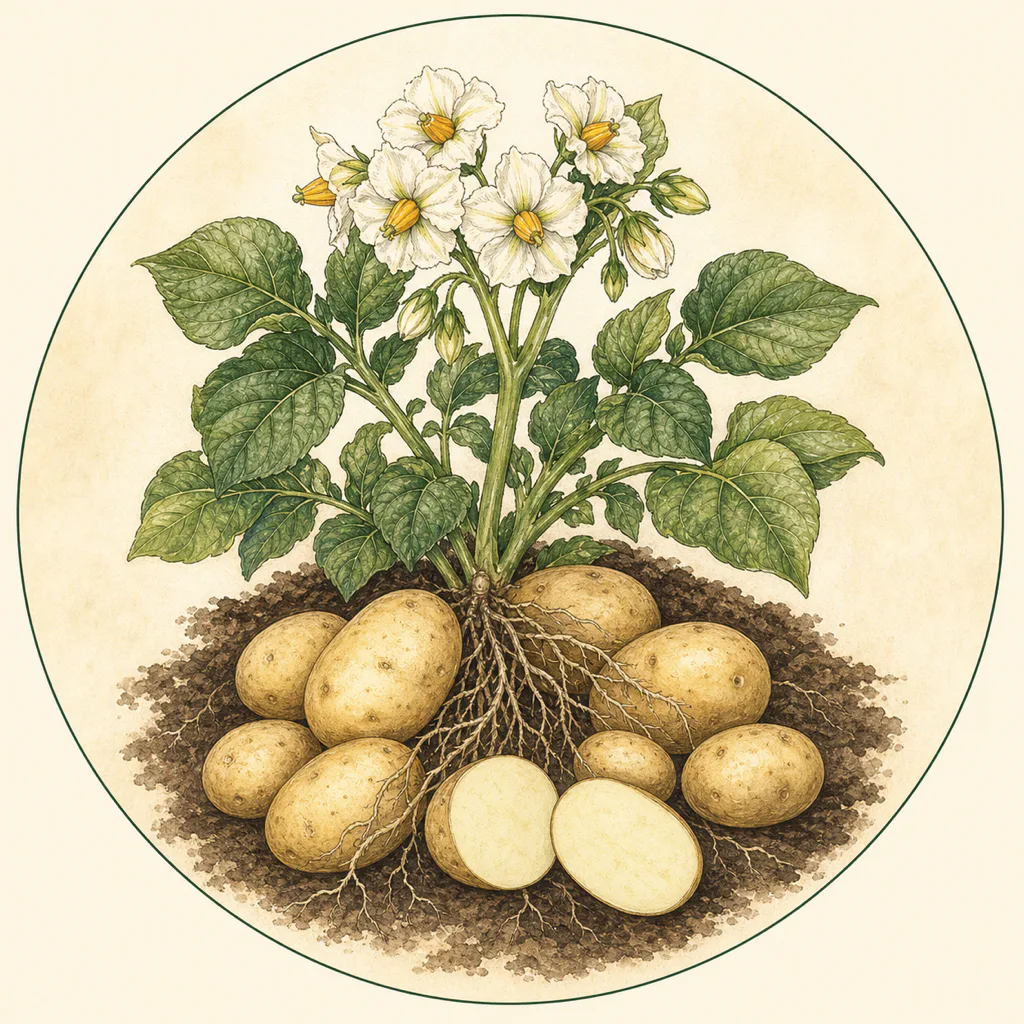 Potato Nadine illustration