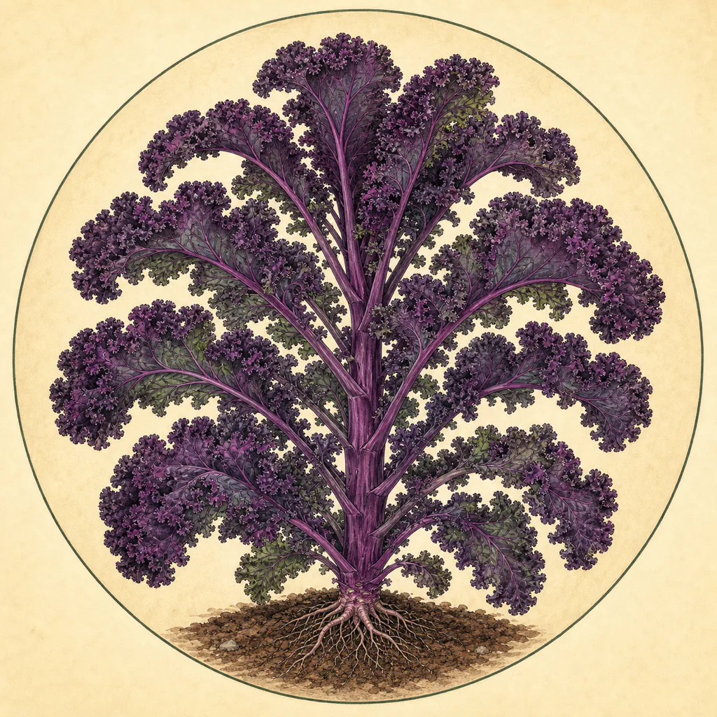 Redbor AGM kale illustration