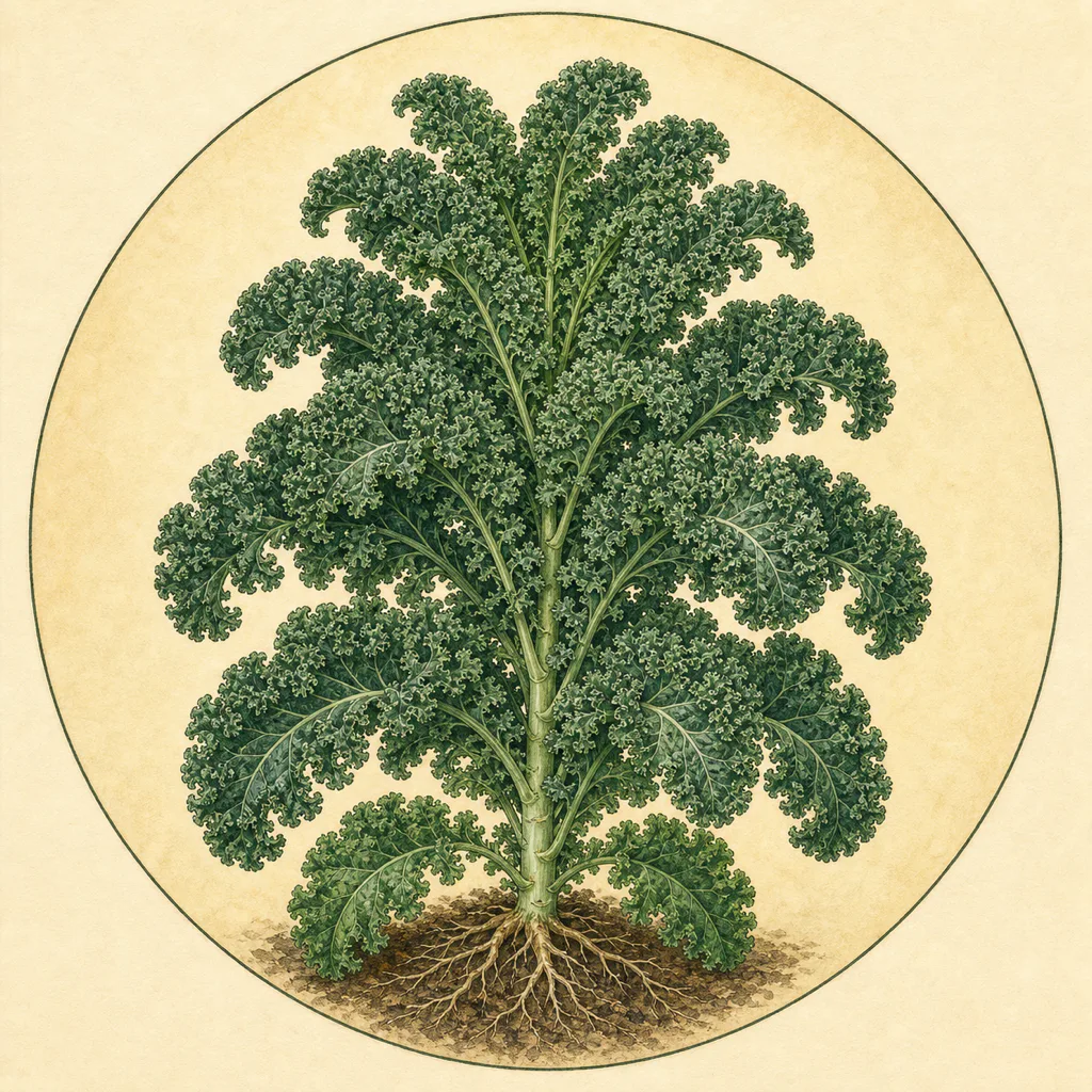 Reflex AGM kale illustration