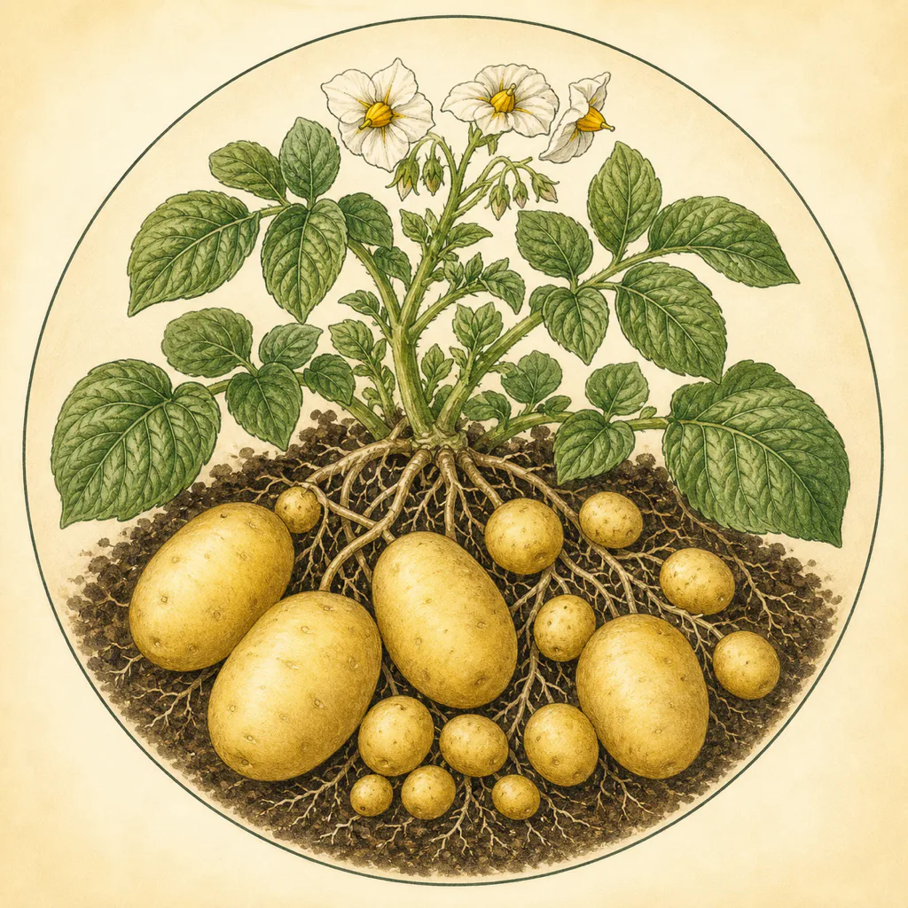 Potato Vivaldi illustration