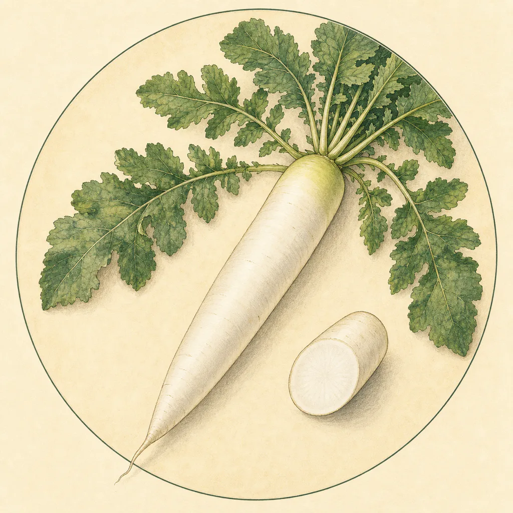 Radish Longipinnatus illustration