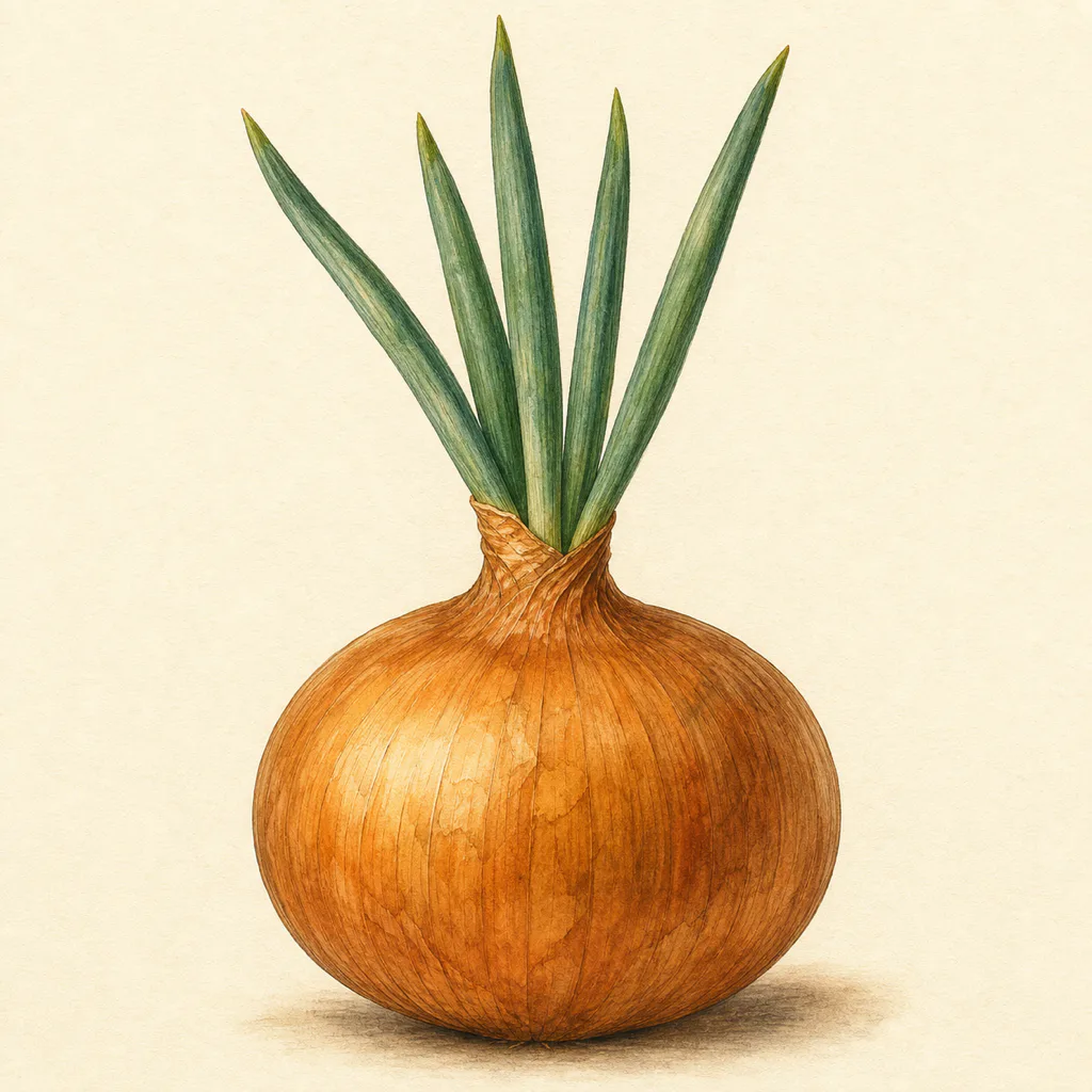Onion Hercules illustration