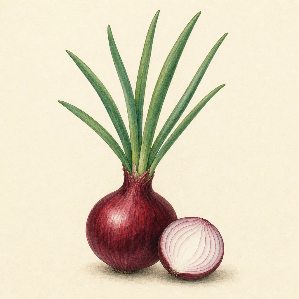 Onion Red Baron illustration