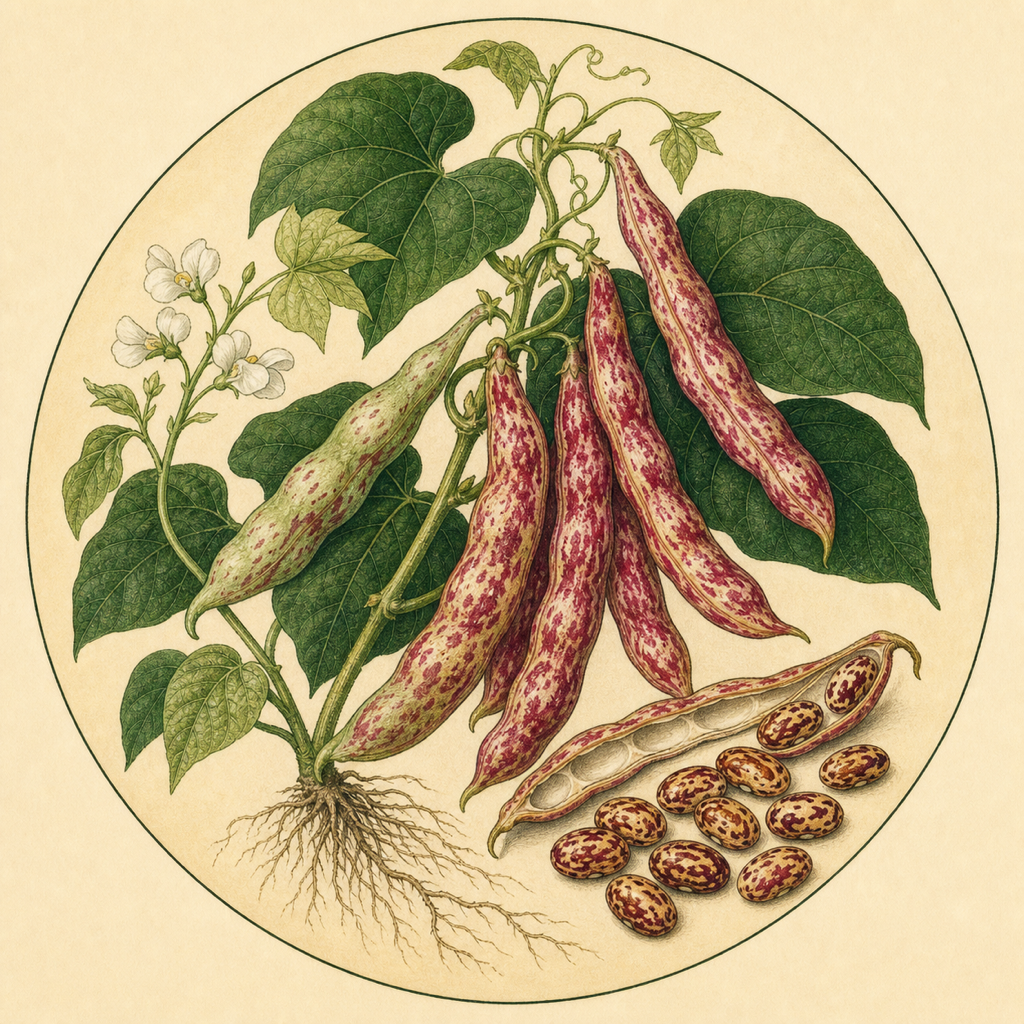 Borlotto Lingua di Fuoco illustration