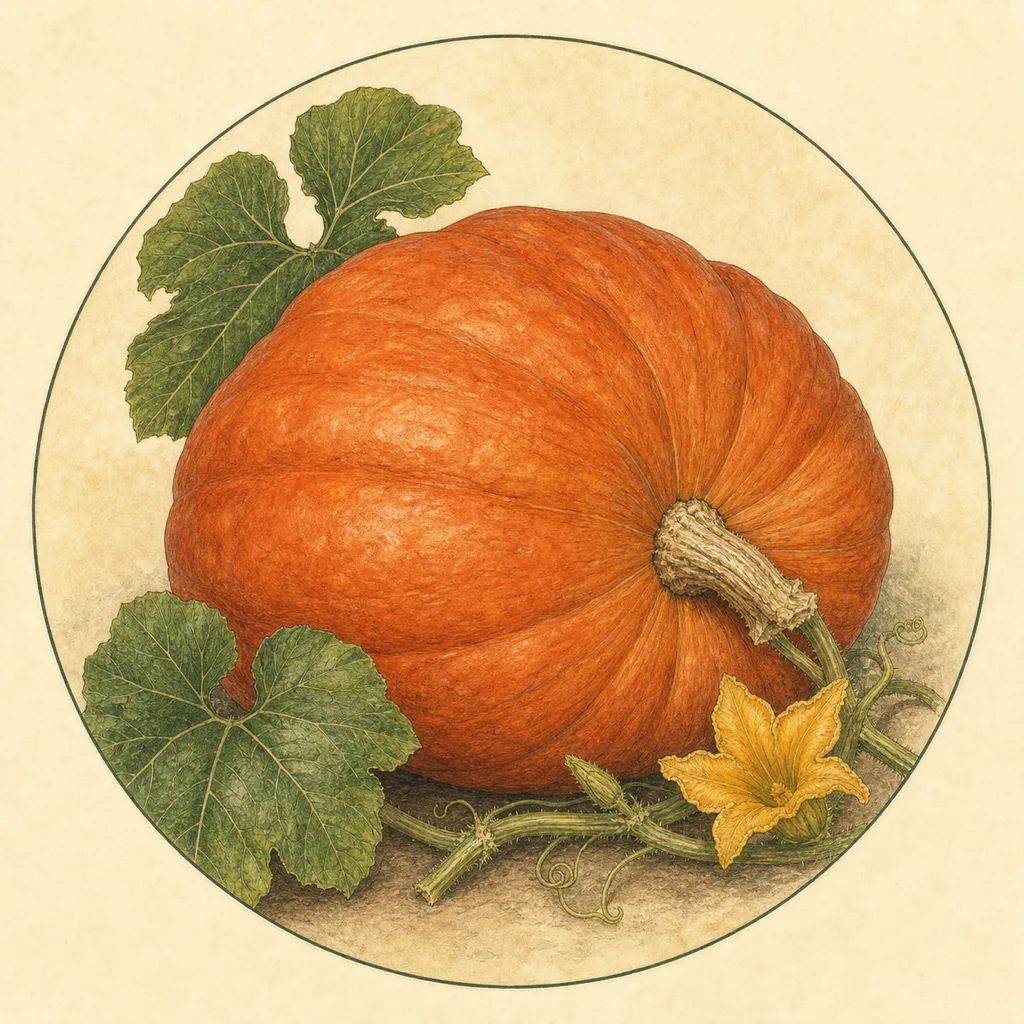 Pumpkin Atlantic Giant illustration
