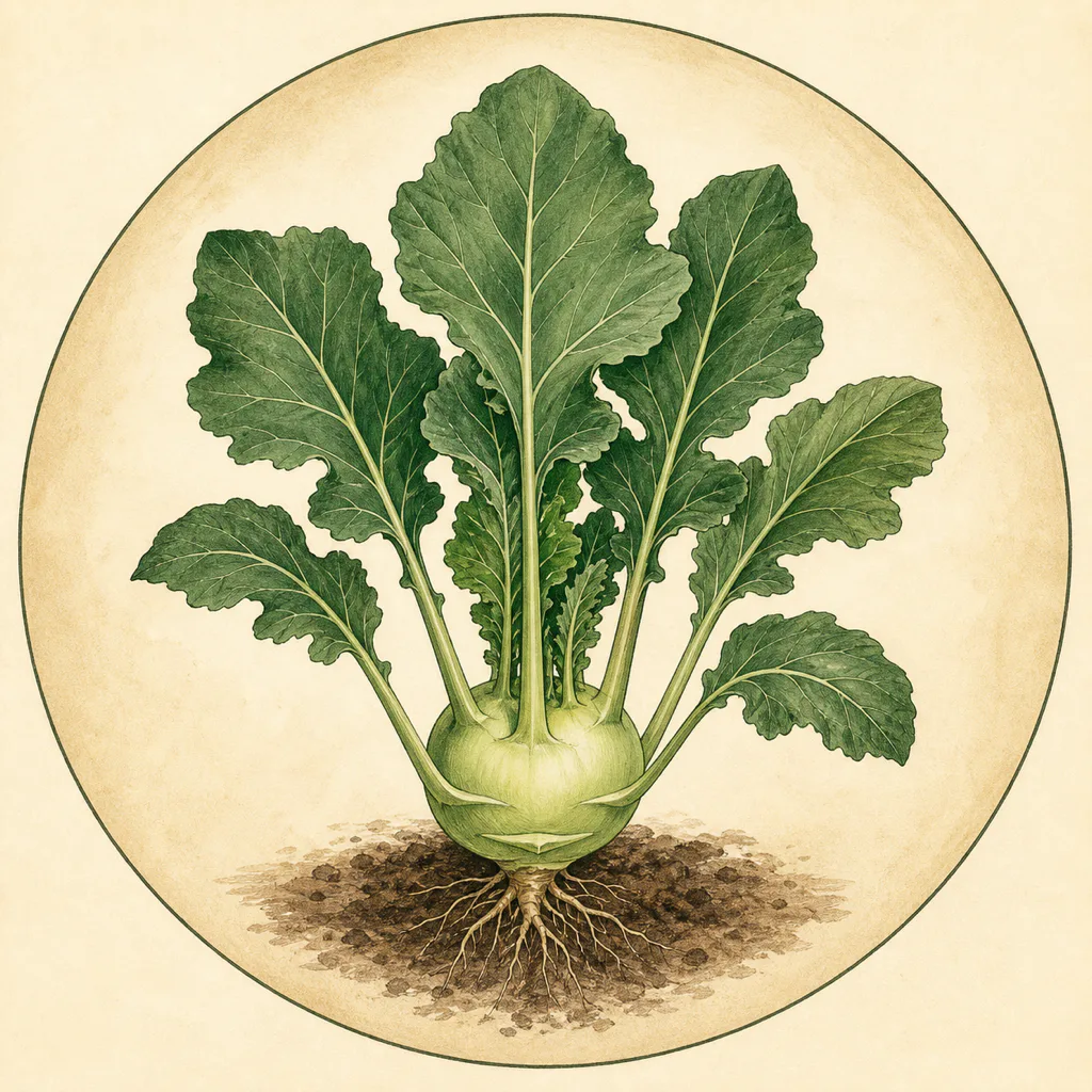 Olivia AGM kohlrabi illustration