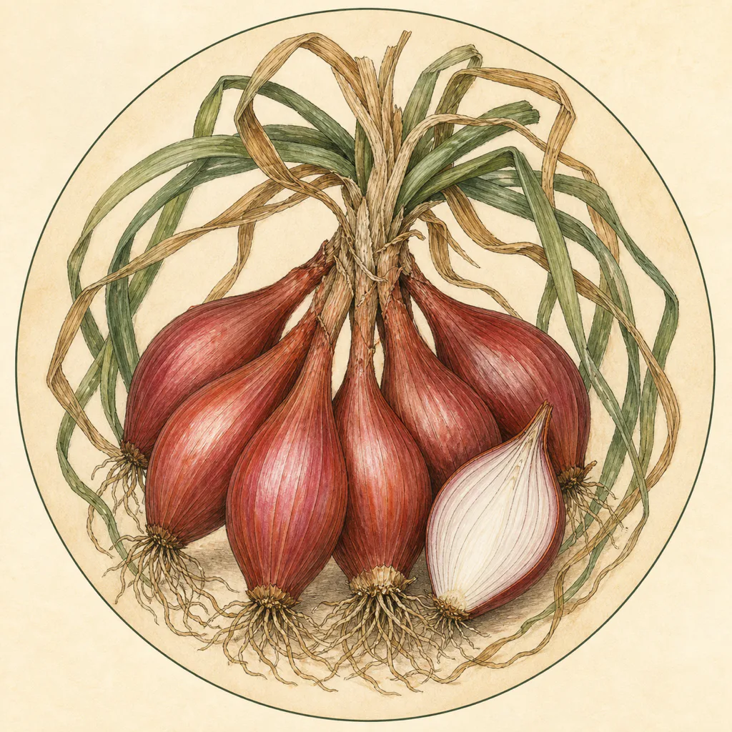 Camelot shallot illustration