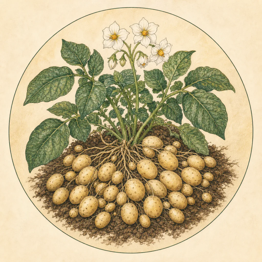 Potato Jazzy illustration