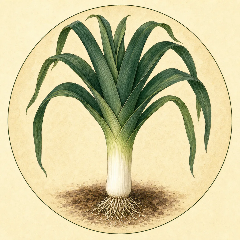 Porbella AGM leek illustration
