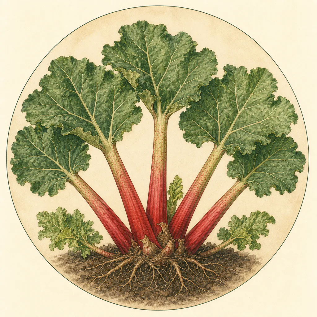 Rhubarb Timperley Early illustration